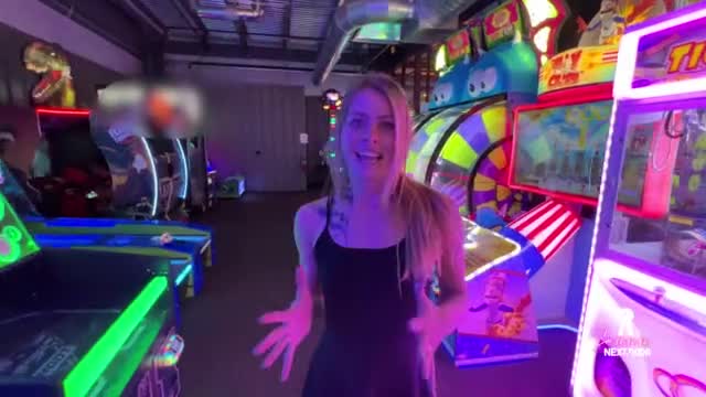 Sammmnextdoor – Date Night #04 – Arcade foreplay before passionate fucking at home