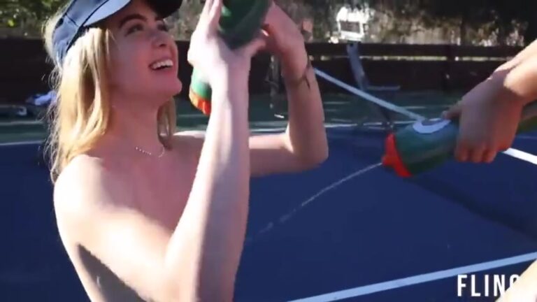 Grace Charis nude shower with her friend…