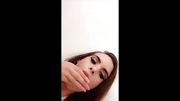 Alisson Parker ice in her mouth and pussy solo show snapchat premium free xxx porno video