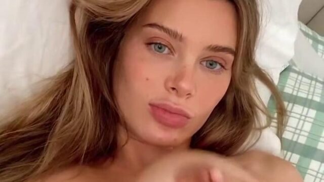 Lana Rhoades Nude Boob Lick Onlyfans Video Leaked
