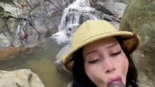 Auhneesh Nicole Outdoor Blowjob Onlyfans Video Leaked